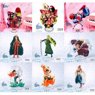 [SALE GIÁ XƯỞNG] [10 mẫu] Mô hình Standee   One Piece Vua Hải Tặc Luffy  Zoro Chopper Sabo Ace Law Sanji