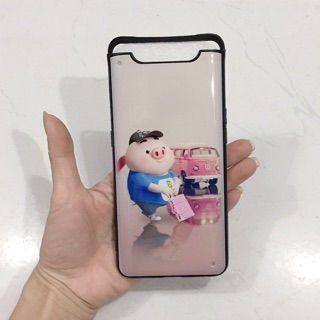 Ốp Heo đội mũ sam sung A80,A90