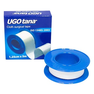 Băng dính cuộn vải lụa y tế UGOTANA kích thước 1,25cm x 5m (Chính hãng)