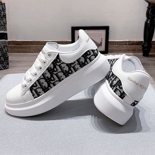 Giày Sneaker Nam Nữ - Giày MCQUEEN Dior Nam Nữ Dáng Thể Thao Full Box Bill