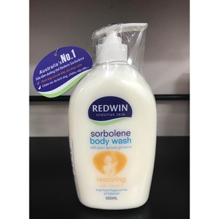 Sữa tắm dưỡng thể và sáng da REDWIN SORBOLENE BODY WASH 500ml