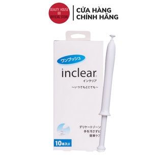 Đũa thần Inclear Kiesn dung dịch vệ sinh phụ nữ Nhật Bản - Hộp 10 cây