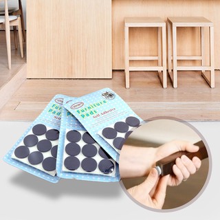 Vỉ Bộ 30 Miếng kê chân bàn ghế chống ồn, chống xước sàn gỗ (loại lớn)