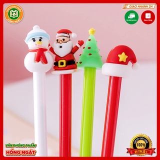 Bút bi mực nước giáng sinh văn phòng phẩm đồ dùng học tập làm quà noel N03