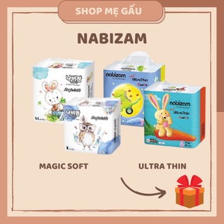 [CHÍNH HÃNG] Bỉm dán/quần NABIZAM cao cấp Hàn Quốc UltraThin/MagicSoft S44/M40/L36/XL32/M32/L30/XL26/XXL22/XXXL20