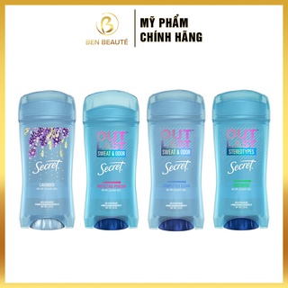 Lăn Khử Mùi Nữ Secret Outlast Sweat &amp; Odor 48h 73g