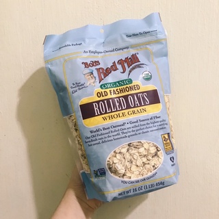 Yến Mạch Hữu Cơ Cán Cỡ Vừa Bob's Red Mill Túi 454g