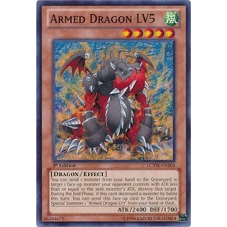 Thẻ bài Yugioh - TCG - Armed Dragon LV5 / LCYW-EN204'