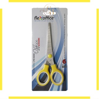 Kéo thủ công học sinh/ Kéo Văn Phòng nhỏ 15cm FO-SC03 Cán Nhựa Màu Đẹp