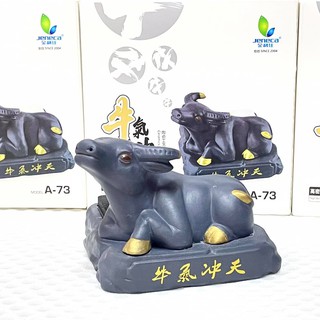 Đầu sủi oxy tượng trâu 2 trong 1 trang trí bể cá cảnh