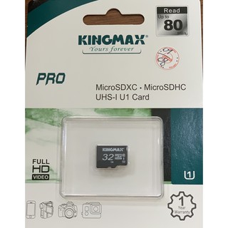 Thẻ nhớ Kingmax Micro SD Pro 32G Class 10, chuyên camera wifi