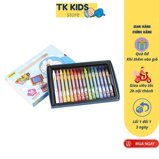 Sáp màu cho bé từ 3 tuổi Colokit CR-C05 nét vẽ tô mịn, đều và liên tục màu sắc tươi sáng an toàn cho bé có ô ghi tên