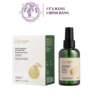 Xịt dưỡng Tóc Tinh Dầu bưởi Giảm Gãy Rụng Và Làm Mềm Tóc  Cocoon Pomelo Hair Tonic 140ml