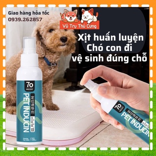 Chai xịt huấn luyện chó con đi vệ sinh đúng chỗ Present70, dung tích 120ml