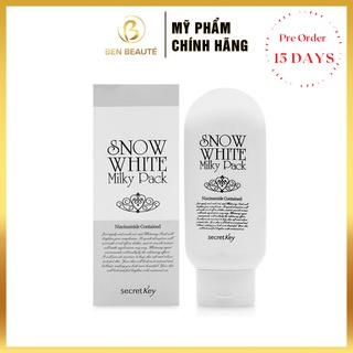 Kem Tắm Trắng Secret Key Snow White Milky Pack 200gr