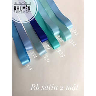 Cuộn 5m - ruy băng satin 311-335