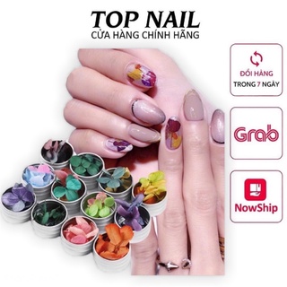Cánh hoa khô(hũ lẻ) để ẩn gel trang trí móng