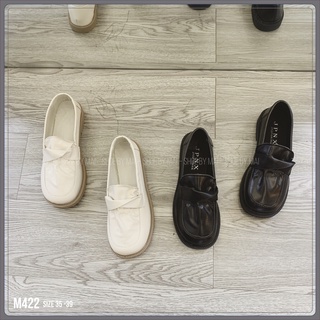 Giày nữ phối nơ kiểu Hàn Quốc M422