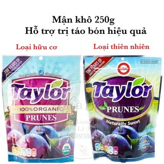 Mận khô tự nhiên - Mận khô hữu cơ 250g Taylor Mỹ