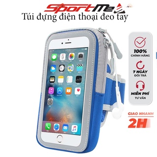 Túi Đeo Tay Chạy Bộ Đựng Điện Thoại  6.5 inch Màn Hình Cảm Ứng Cao Cấp Chống Thấm Nước