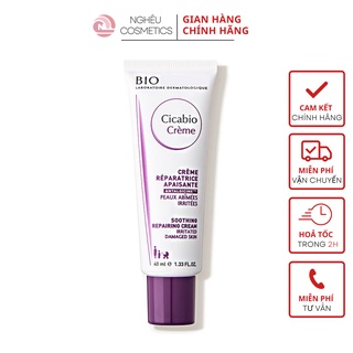 Kem Dưỡng Làm Dịu Phục Hồi Da Bio Tím Ciccabio