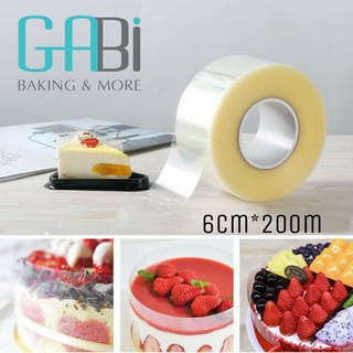 Cuộn mica mỏng lót thành bánh mousse 6cm*200m