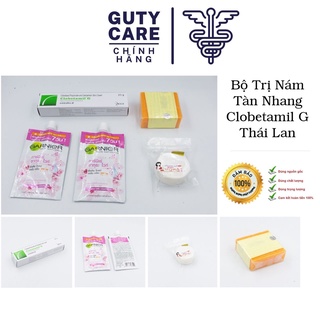 Bộ kem nám Garnier Clobetamil G sạch nám , tàn nhang, mụn, trắng da căng sáng mịn màng - Sứa closet