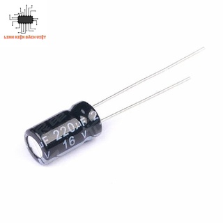 10 chiếc tụ hóa 220uF-16V chất lượng tốt