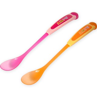BỘ 2 MUỖNG NHỰA MỀM CHO BÉ AMI55202 THÁI LAN