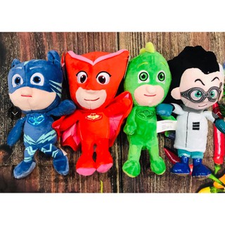 Set 4 gấu bông PJ Mask 4 nhân vật 15cm
