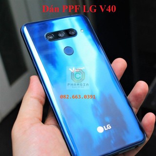 Dán PPF LG V40 bóng, nhám cho màn hình, mặt lưng siêu bảo vệ