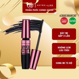 Mascara Làm Dài Và Cong Mi Maybelline The Hyper Curl Mascara