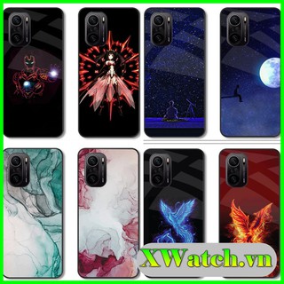 Ốp lưng họa tiết phủ bóng đẹp mắt Redmi K40 / K40 pro Redmi note 10 / Note 10 pro P1