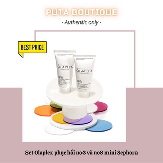 Set dưỡng tóc phục hồi Olaplex Sephora no3 và no8