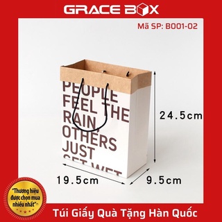 (Giá Sỉ} Túi Giấy Quà Tặng Hàn Quốc - Loại Cao Cấp - Siêu Thị  Bao Bì Grace Box