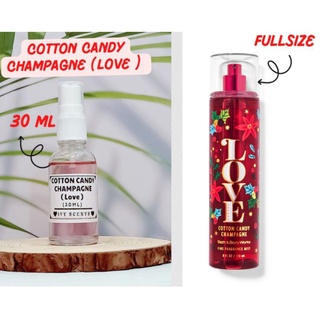 (30ML) XỊT THƠM COTTON CANDY CHAMPAGE BATH AND BODYWORKS