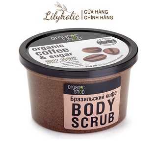 Tẩy Tế Bào Chết Toàn Thân Organic Coffee &amp; Sugar Body Scrub