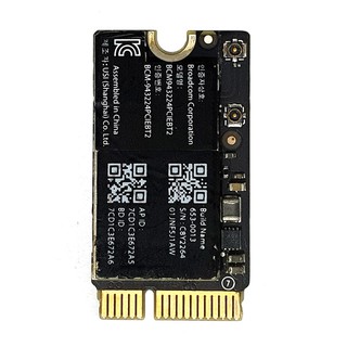 Card wifi tích hợp bluetooth Broadcom BCM943224PCIEBT2 cho MacBook Air 2011 A1369 A1370, 2012 A1465 A1466 PK05