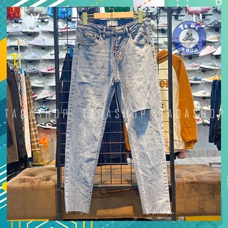 Quần jeans xuông ống côn Quảng Châu chuẩn đẹp loại 1 full tag mác [Ảnh thật]