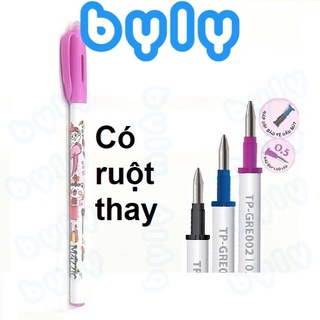 Bút gel xóa được Mazzic Điểm 10 𝑻𝒉𝒊𝒆̂𝒏 𝑳𝒐𝒏𝒈 TP-GELE01 có ruột thay thế