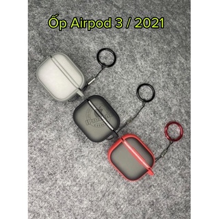 Ốp Airpod 3 / 2021 Nhám Mờ - Viền Màu - Chính Hãng Likgus
