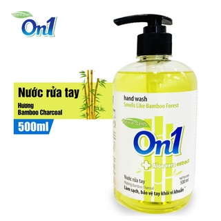 Nước rửa tay On1 500ml hương Bambo Charcoal