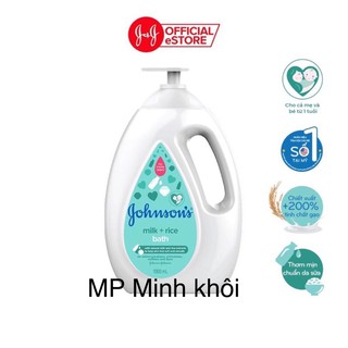Sữa tắm chứa sữa và gạo johnson’s Milk Rice bath 100l