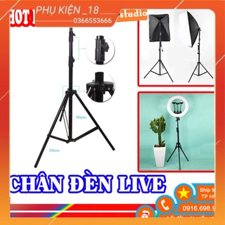 GIÁ SỈ  Chân Đèn Livestream Cao 1.7M LIVE SPA Hạ Được Xuống 65cm