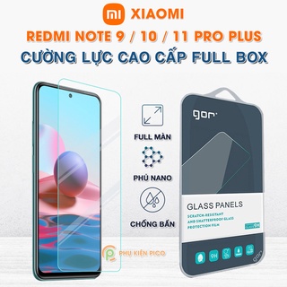 Kính cường lực Xiaomi Redmi Note 10 Pro / Note 11 Pro Plus full màn hình chính hãng Gor - Dán màn hình Redmi Note 10 Pro