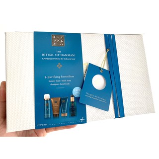 [BILL US/FR] Bộ Gift Set 4 món Purifying Treat - THE RITUAL OF HAMMAM (Size S)