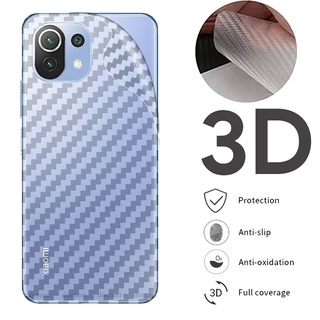 Dán mặt lưng điện thoại Carbon chống vân tay Cho Xiaomi Mi 13 12 12s 12T 11T 10T 11 10 Pro Ultra 10s 9T Pro Lite 5G 4G 2023