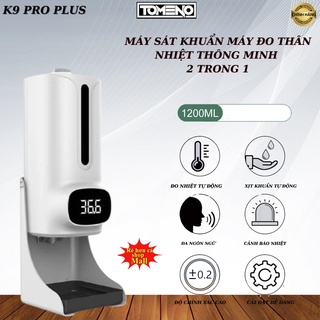 Máy sát khuẩn, máy đo thân nhiệt thông minh MaxHub K9 Pro PLUS TẶNG PIN+ CỐC SẠC (2 trong 1) độ chính xác cao