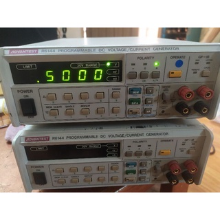 Máy hiệu chuẩn / Máy phát điện áp / dòng điện một chiều có thể lập trình ADVANTEST R6144. Made In Japan