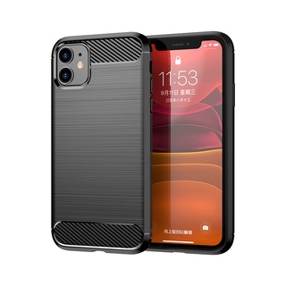 Ốp lưng iPhone 11 vân cacbon chống sốc cao cấp, chống bám dấu vân tay